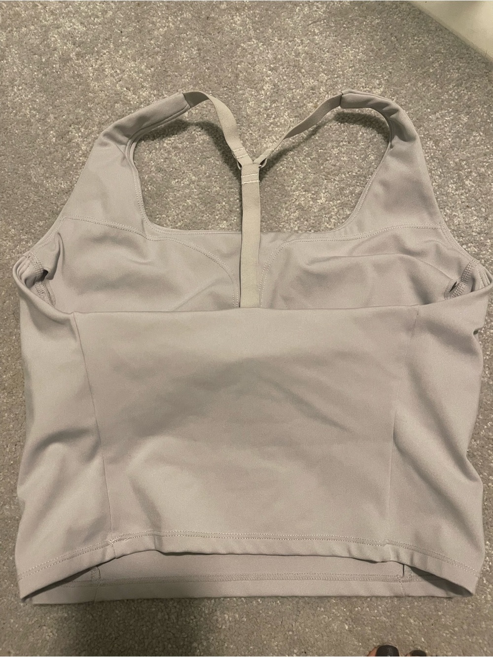 Oner Active Light Gray Tank Top with Racerback - Picture 2 of 2